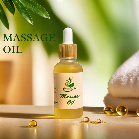 MASSAGE OIL – A Blend of Almond, Coconut, and Lavender for Ultimate Relaxation