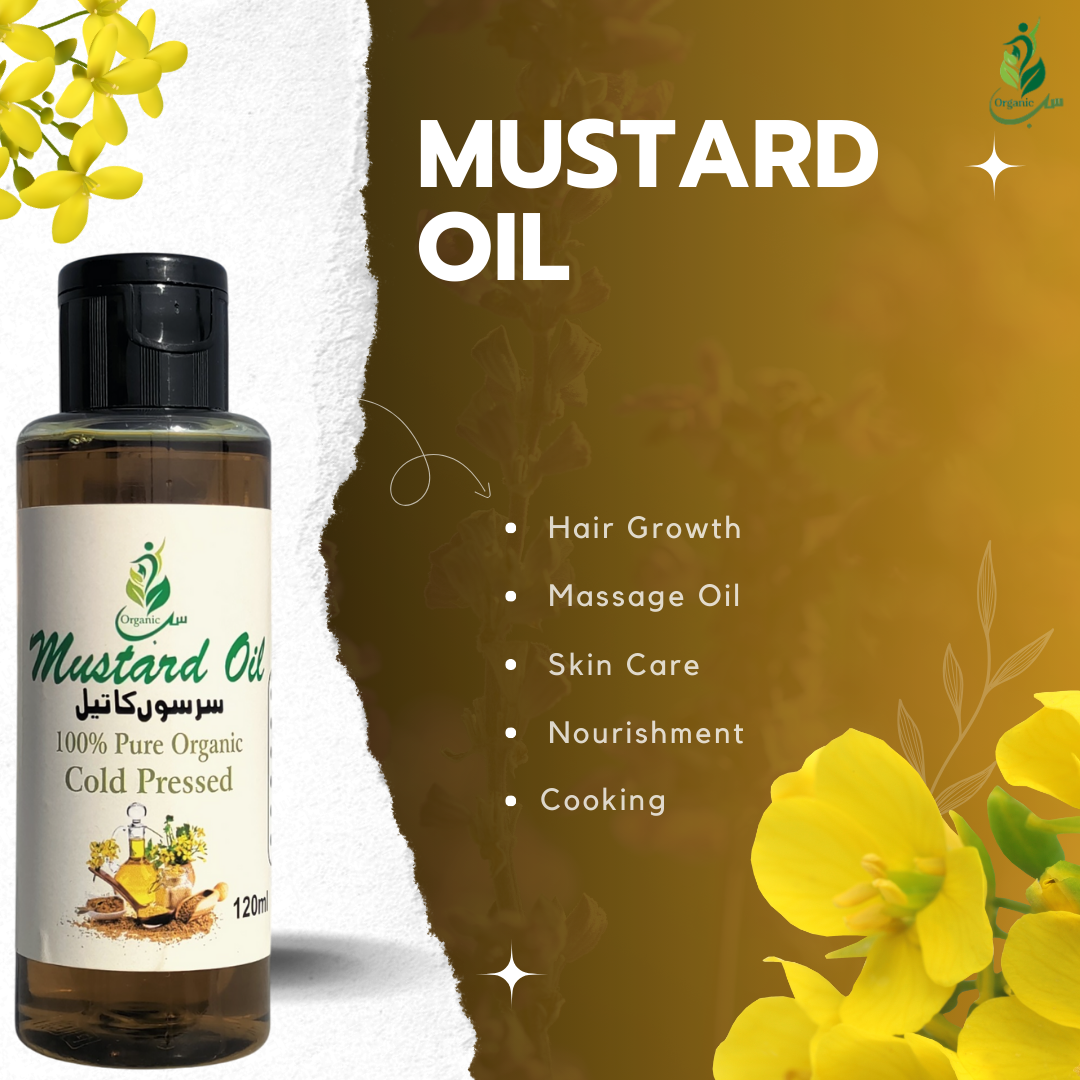 MUSTARD OIL 100% Pure Organic