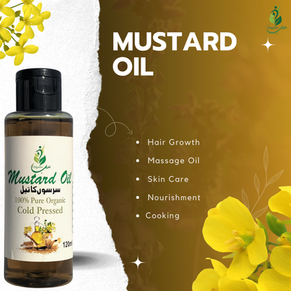 MUSTARD OIL 100% Pure Organic